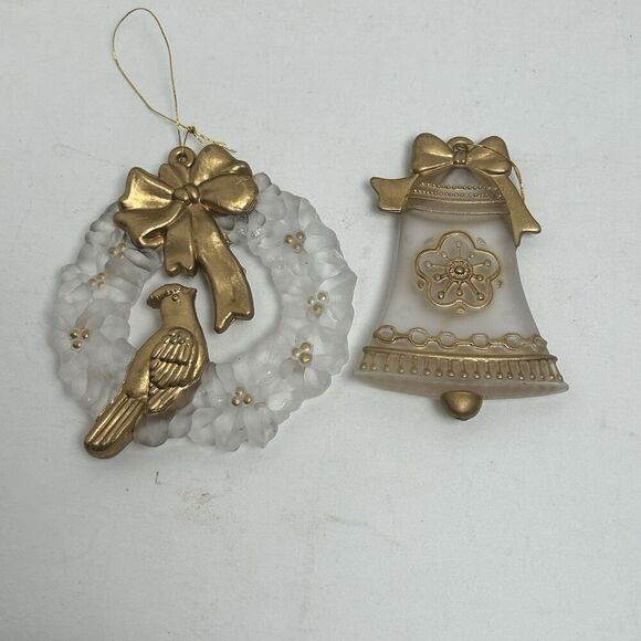 EHI VINTAGE  Assorted Christmas Horse Sleigh Reindeer Angel Santa Ornaments - Picture 5 of 8